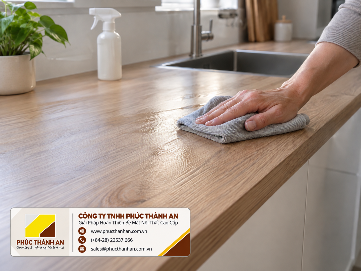 Laminate là gì? Cấu tạo, phân loại và cách chọn đúng 12 Ve sinh be mat Laminate dung cach