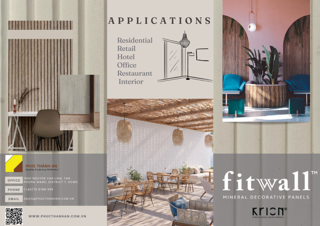 krion fitwall collection